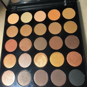 Used MORPHE 25A Copper Spice Eyeshadow Palette